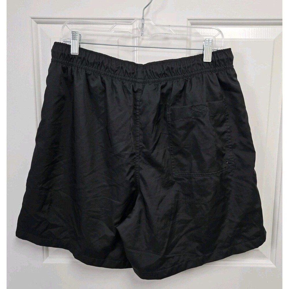Nike Shorts Men's L Black Woven Flow Drawstring Athletic Gym Training Workout - Picture 2 of 4
